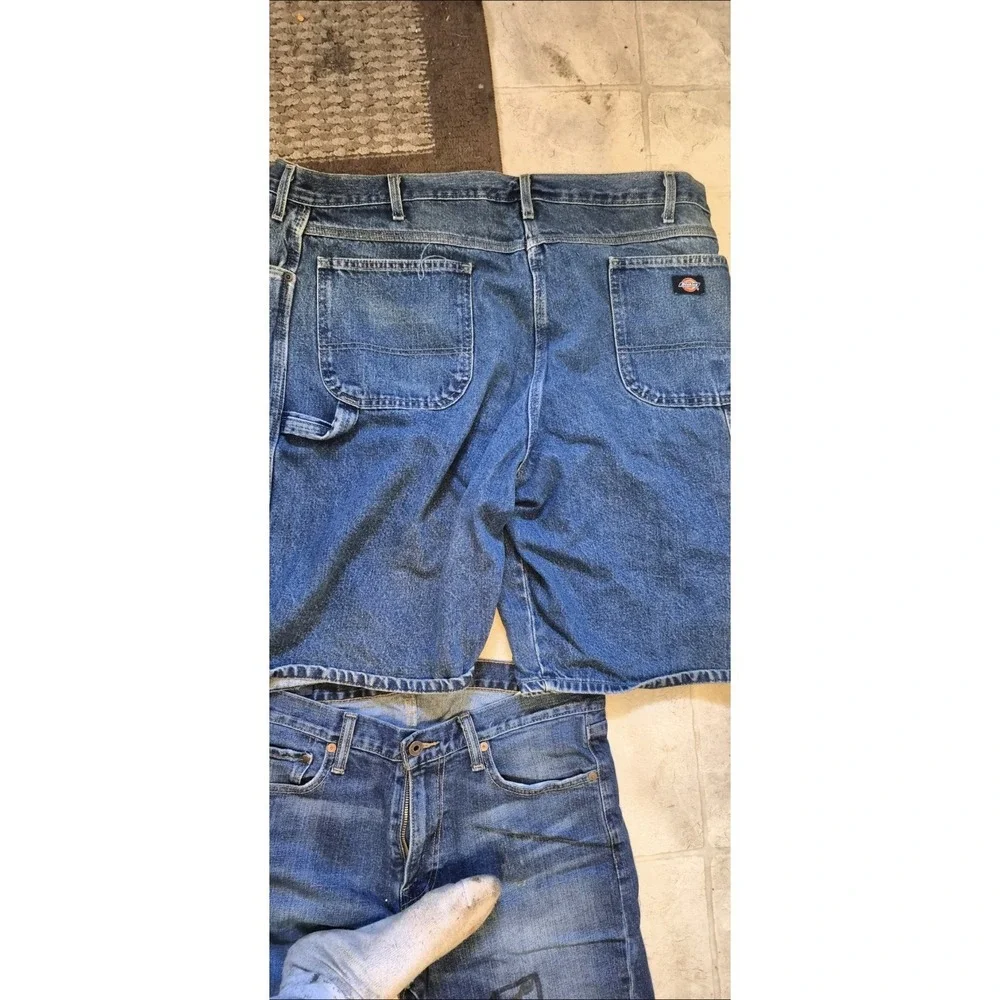 Distressed Workwear Jeans Pants Lot Repair Patch Upcycle DIY‎